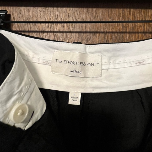 ARITZIA WILFRED EFFORTLESS CROPPED PANT - SIZE 4 - Picture 2 of 3